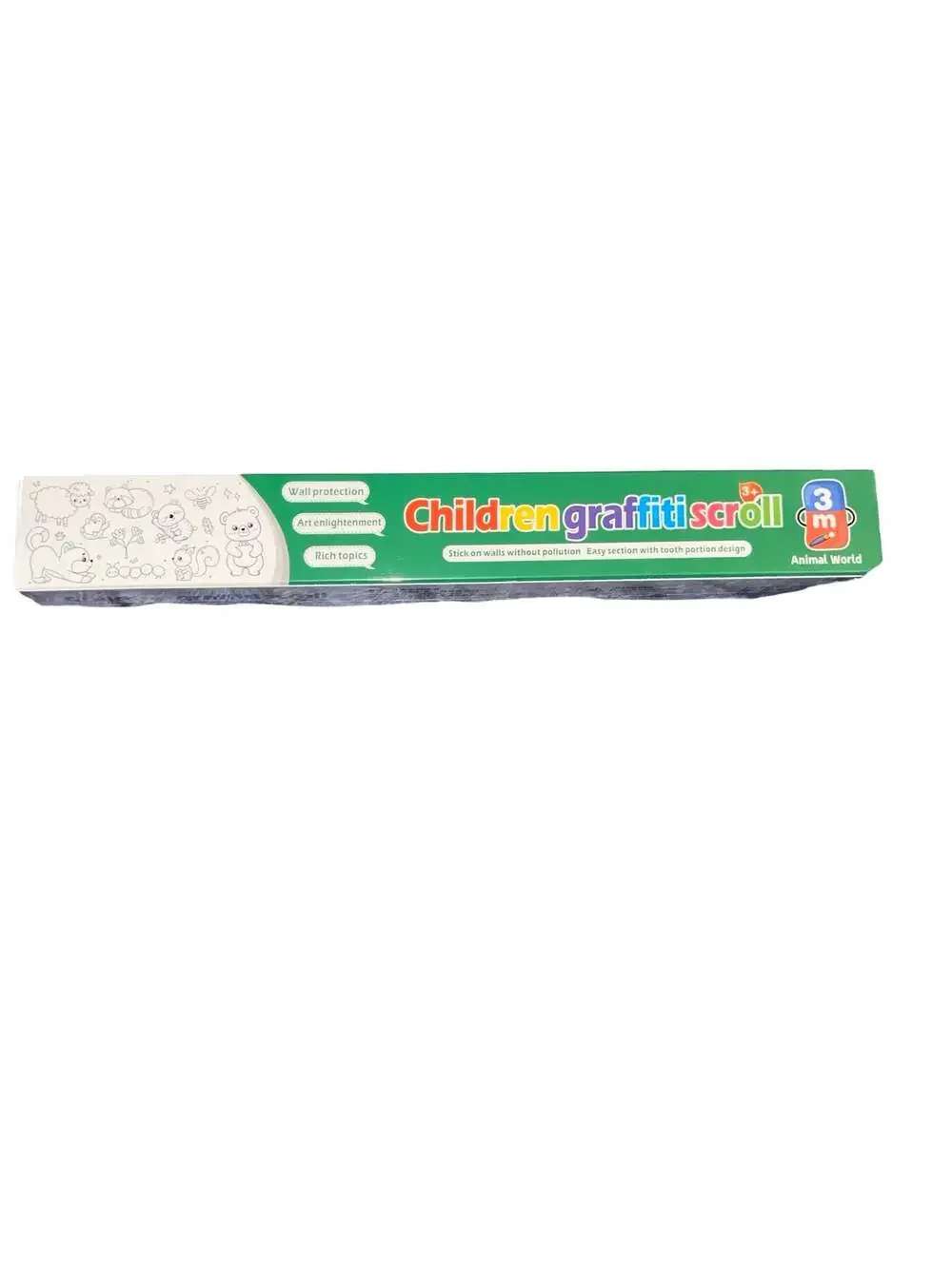 Children Graffiti Scroll - Animal World - 3m